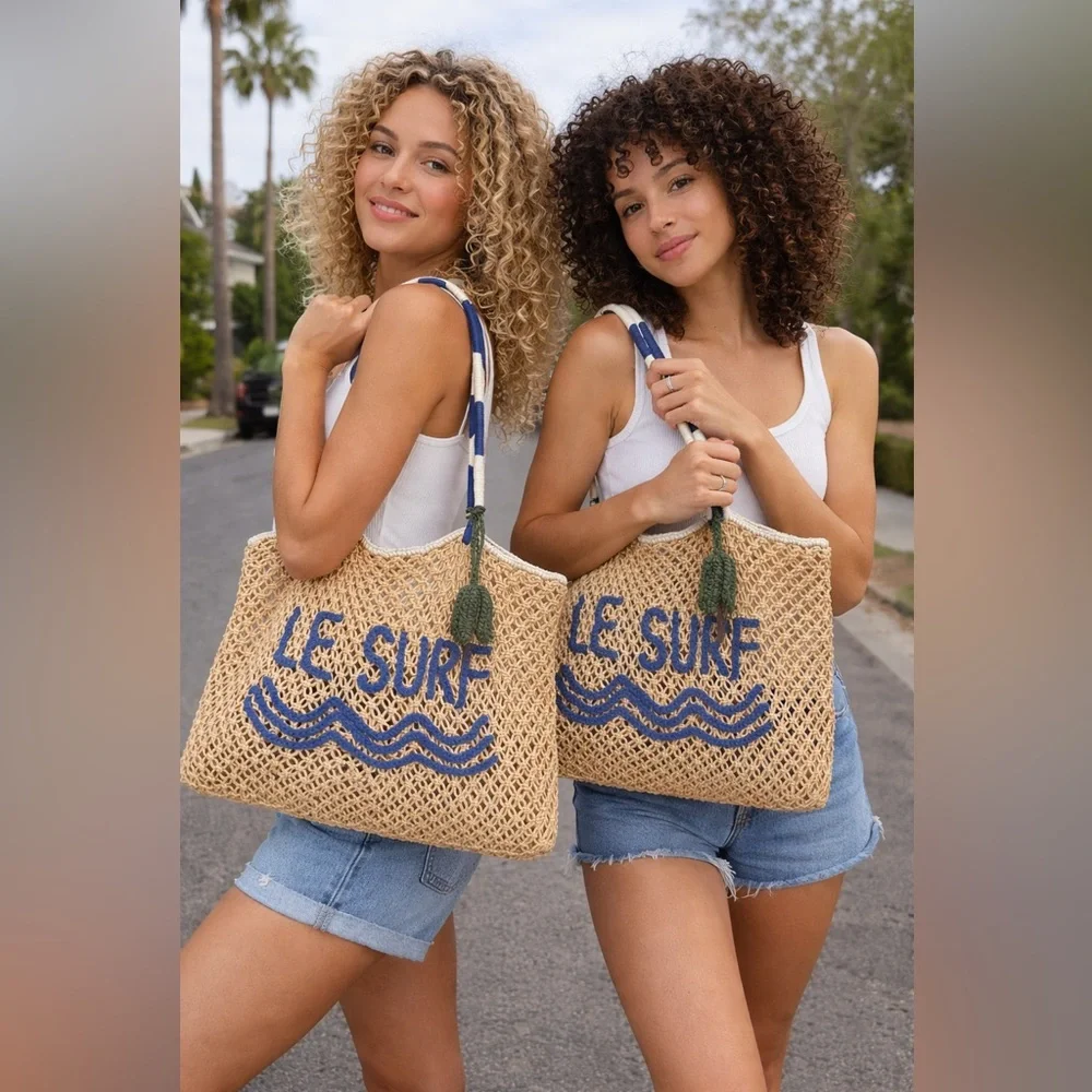 Hershey Le Surf Macrame Tote - Picture 3 of 9